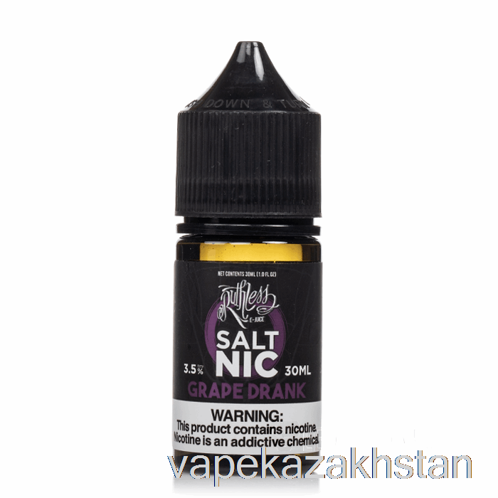 Vape Disposable Grape Drank - Ruthless SALT - 30mL 35mg